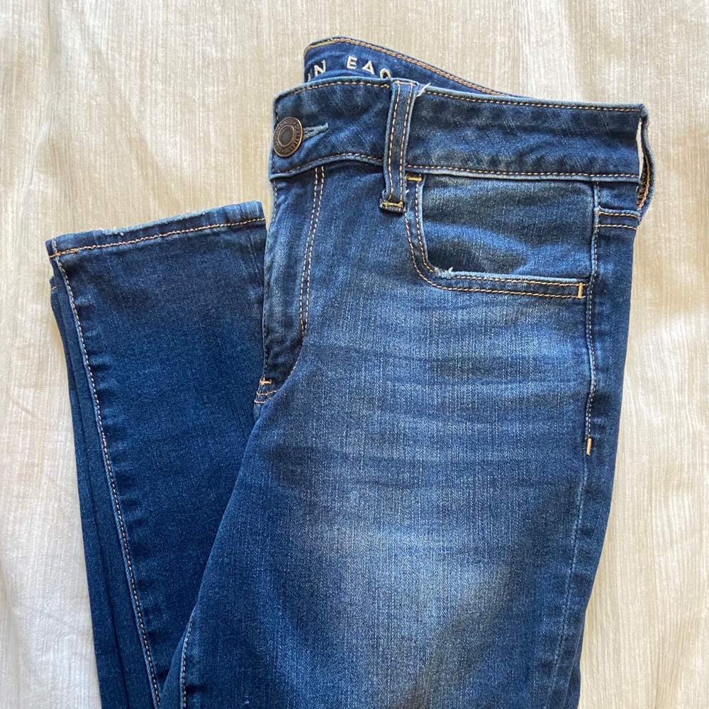 American Eagle Dark Wash Jeggings
